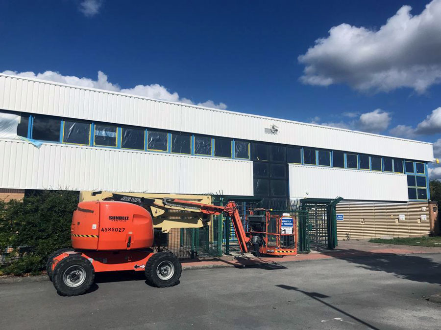 Cladding Spraying Birmingham