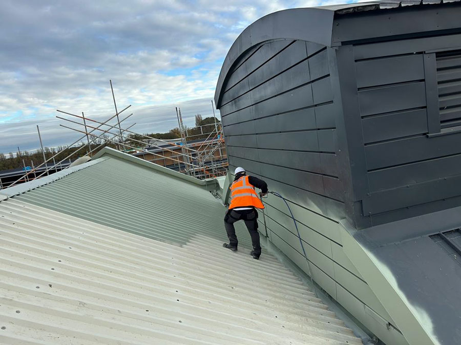 Roof Coating Spraying Birmingham