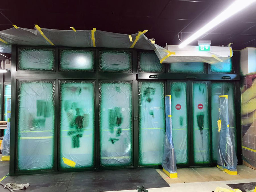Shopfront Spraying Birmingham